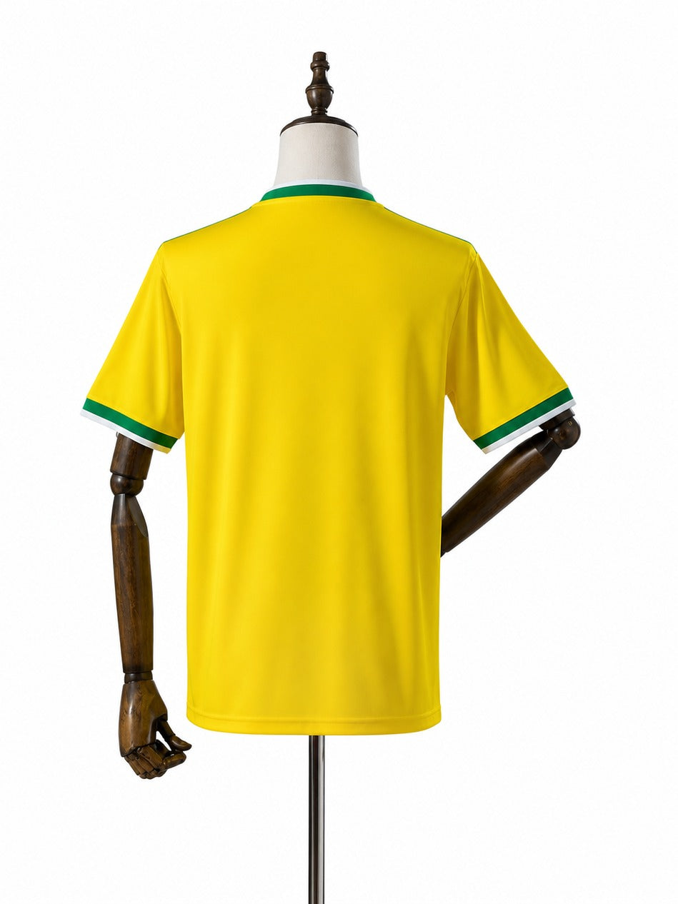 26/27 Flamengo Special Edition Yellow Jersey mannequin view 2 white background Passos Sports