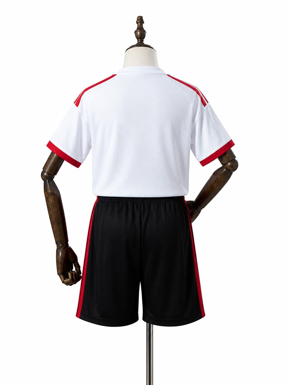 Flamengo 26/27 Away Kids Kit Jersey mannequin view 2 white background Passos Sports