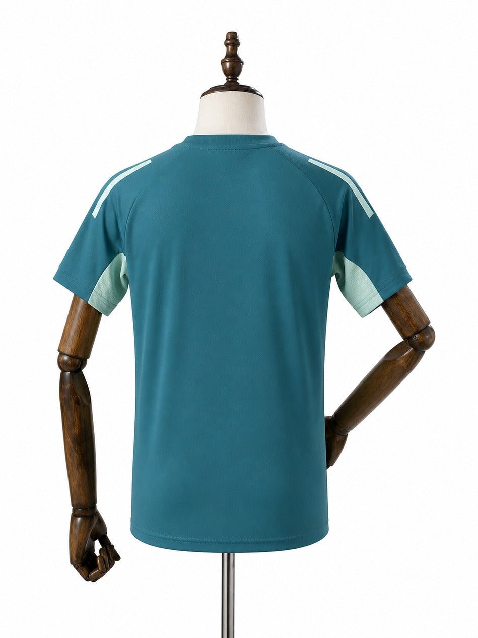 25/26 Cruzeiro Women Green Training uniform Soccer Jersey mannequin view 2 white background Passos Sports