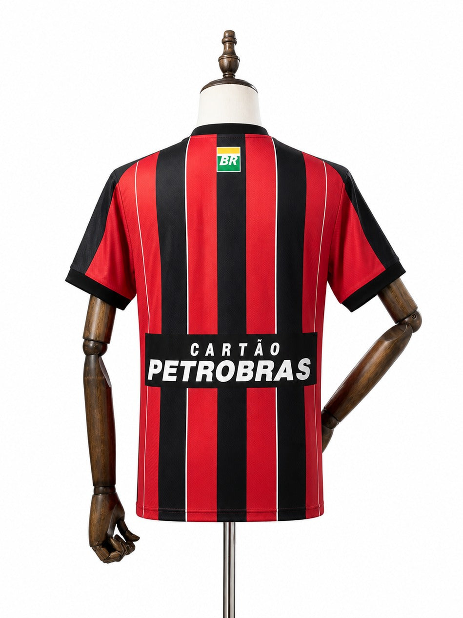 08/09 Flamengo Second Away Retro Soccer Jersey mannequin view 2 white background Passos Sports