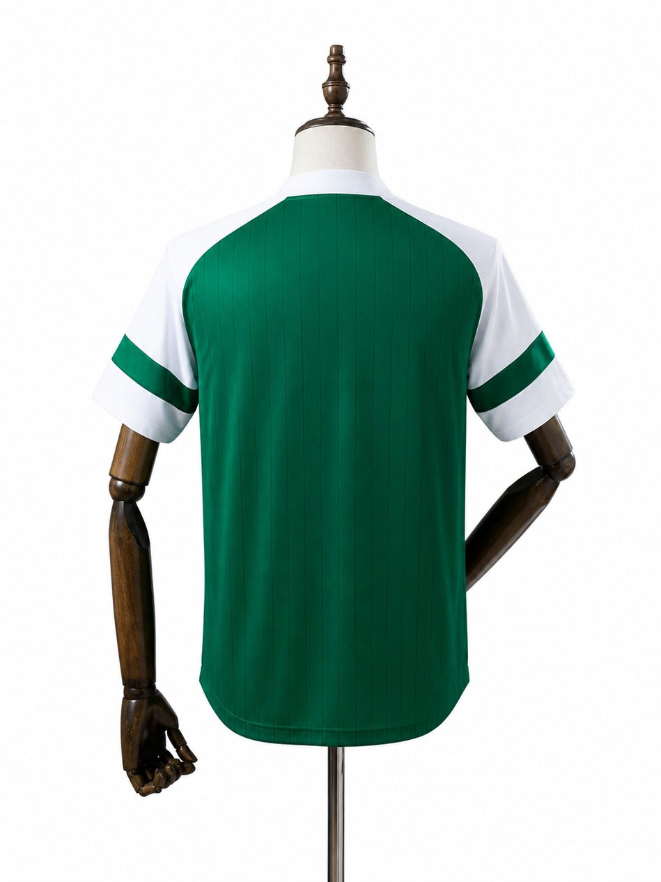 25/26 Palmeiras Baseball Green Jersey mannequin view 2 white background Passos Sports