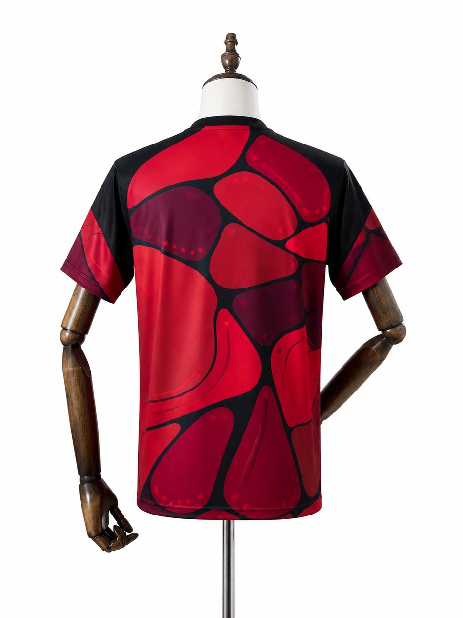 Flamengo 2026/27 Pre-Match Jersey mannequin view 2 white background Passos Sports