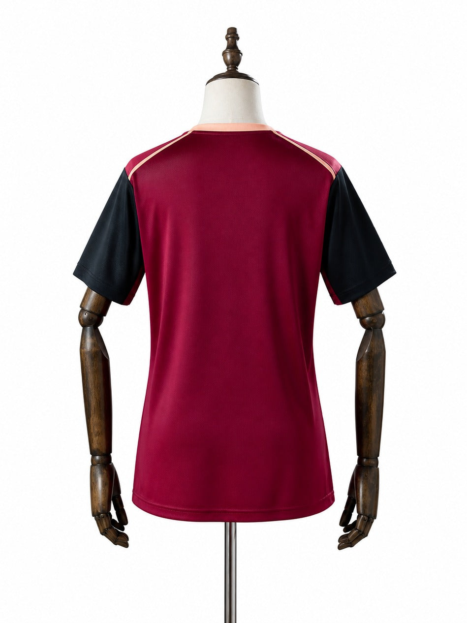 Corinthians 26/27 Women’s Training Maroon Jersey standard mannequin white background Passos Sports image 2