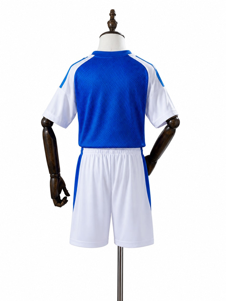 25/26 Cruzeiro Home kids kit mannequin view 2 white background Passos Sports