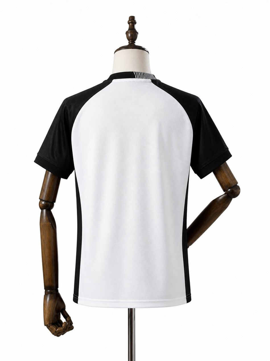 25/26 Corinthians home white kids kit standard mannequin white background Passos Sports image 2