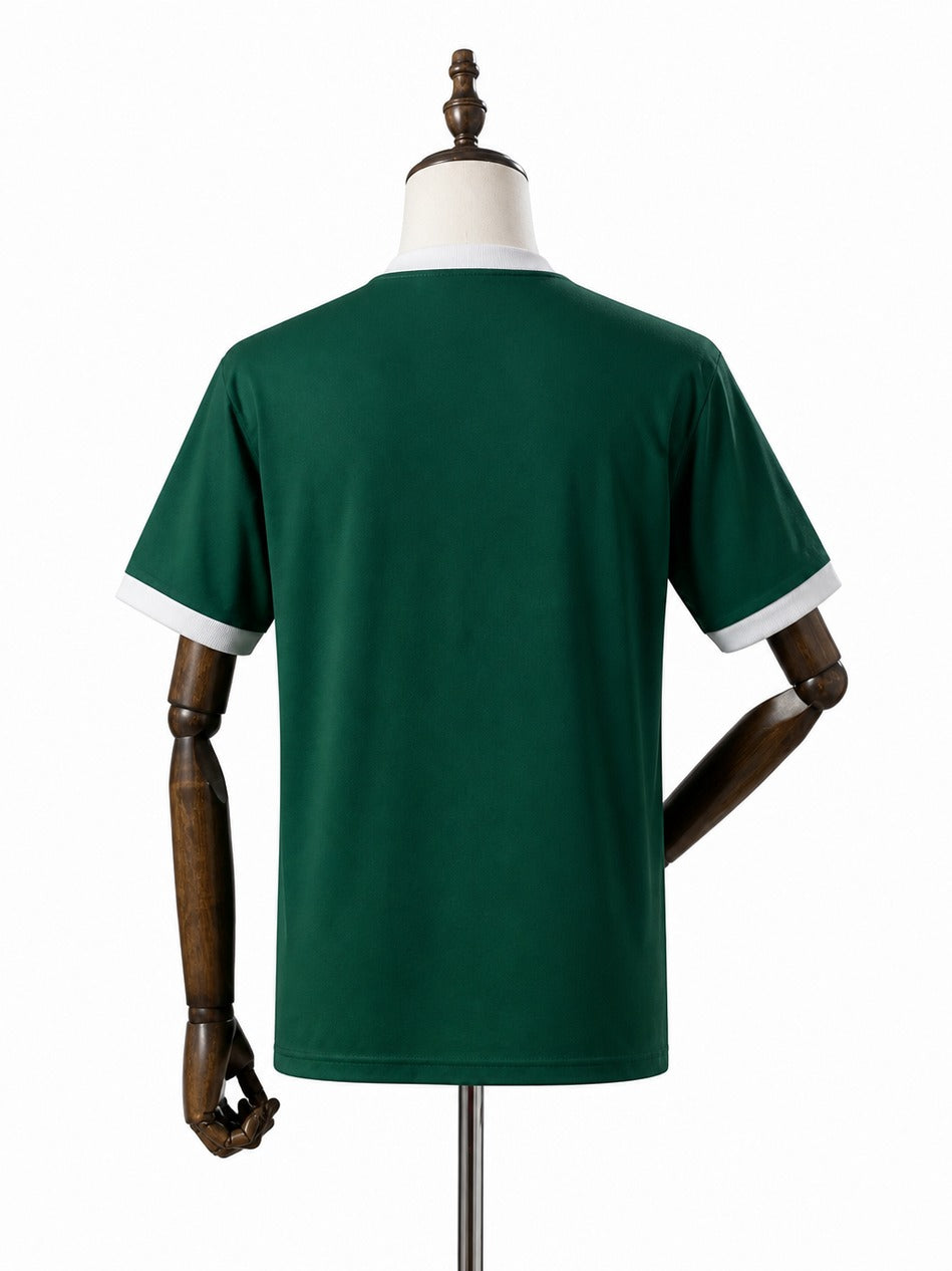 87/88 Palmeiras home Retro Soccer Jersey mannequin view 2 white background Passos Sports