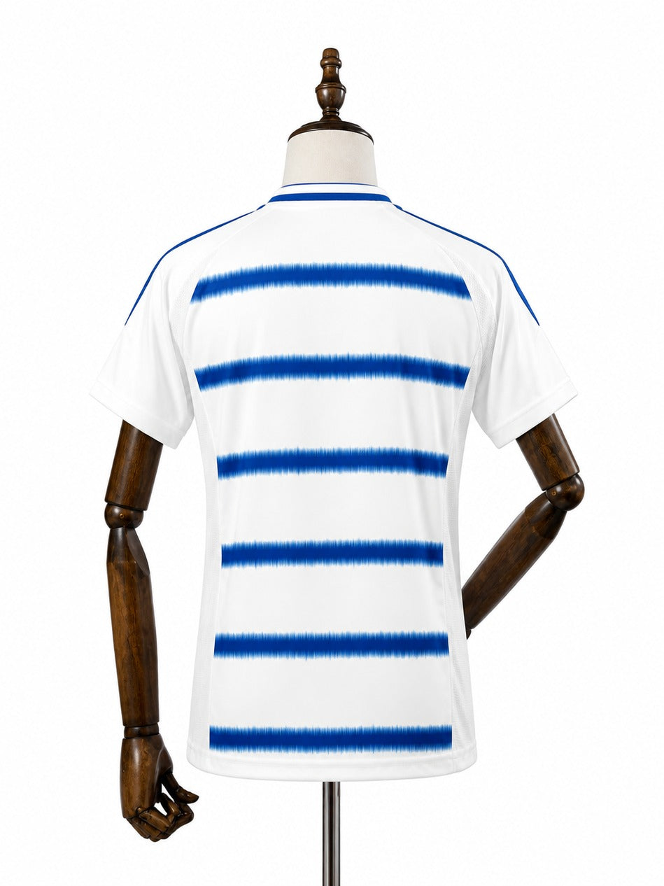 25/26 Cruzeiro Away Women Soccer Jersey mannequin view 2 white background Passos Sports
