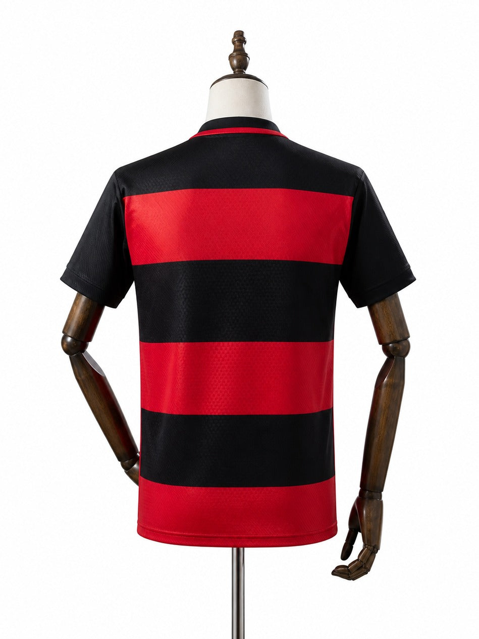 Flamengo 2026/27 Home Soccer Jersey Player Edition mannequin view 2 white background Passos Sports