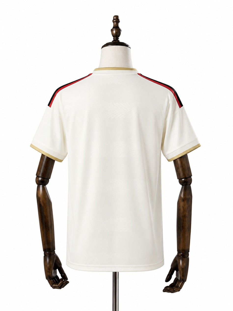 25/26 Flamengo third away all sponsors Soccer Jersey mannequin view 2 white background Passos Sports