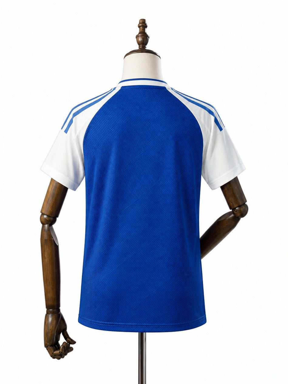 25/26 Cruzeiro Women Home Soccer Jersey mannequin view 2 white background Passos Sports