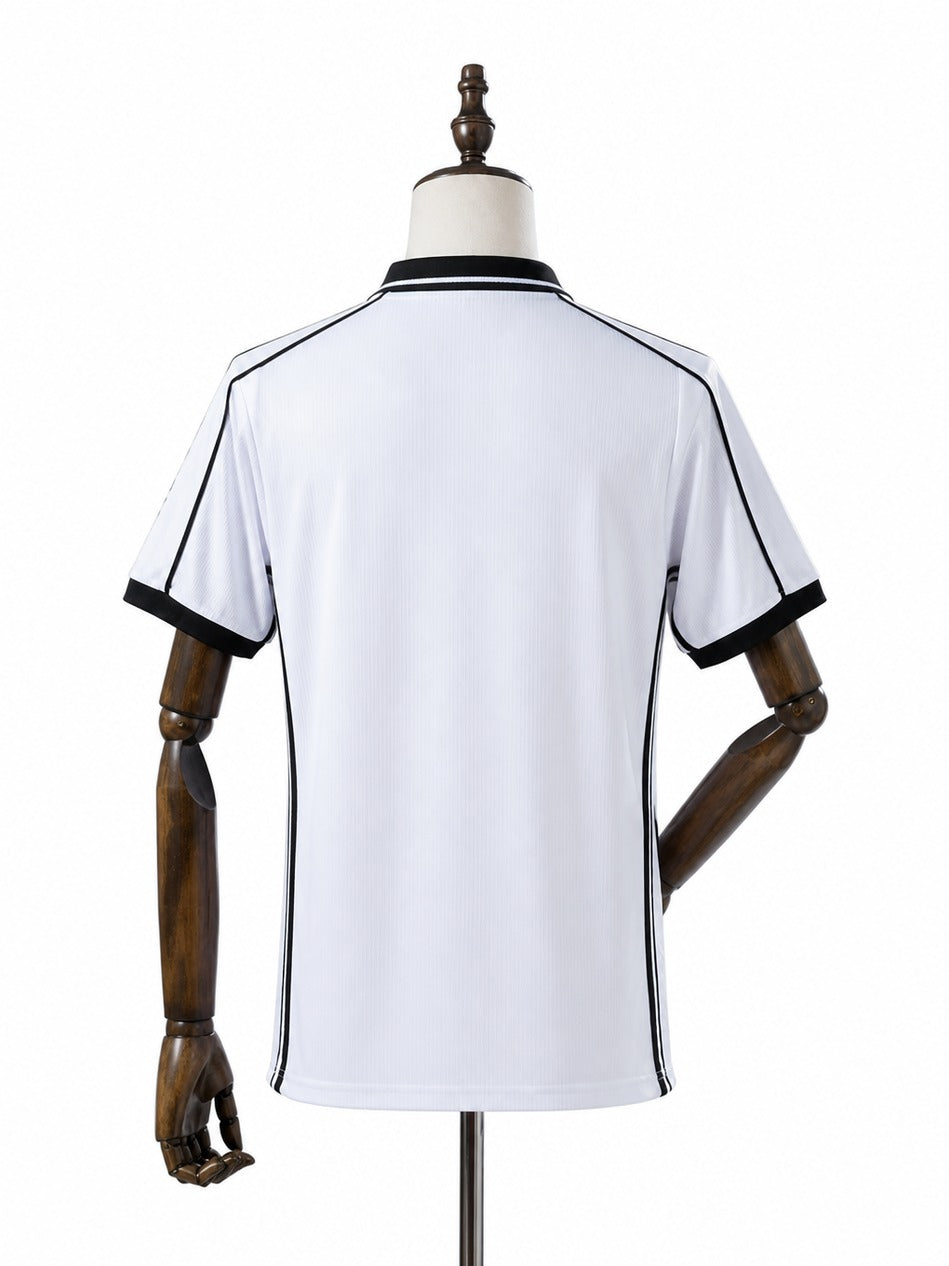 99/00 Corinthians Home Retro Soccer Jersey standard mannequin white background Passos Sports image 2