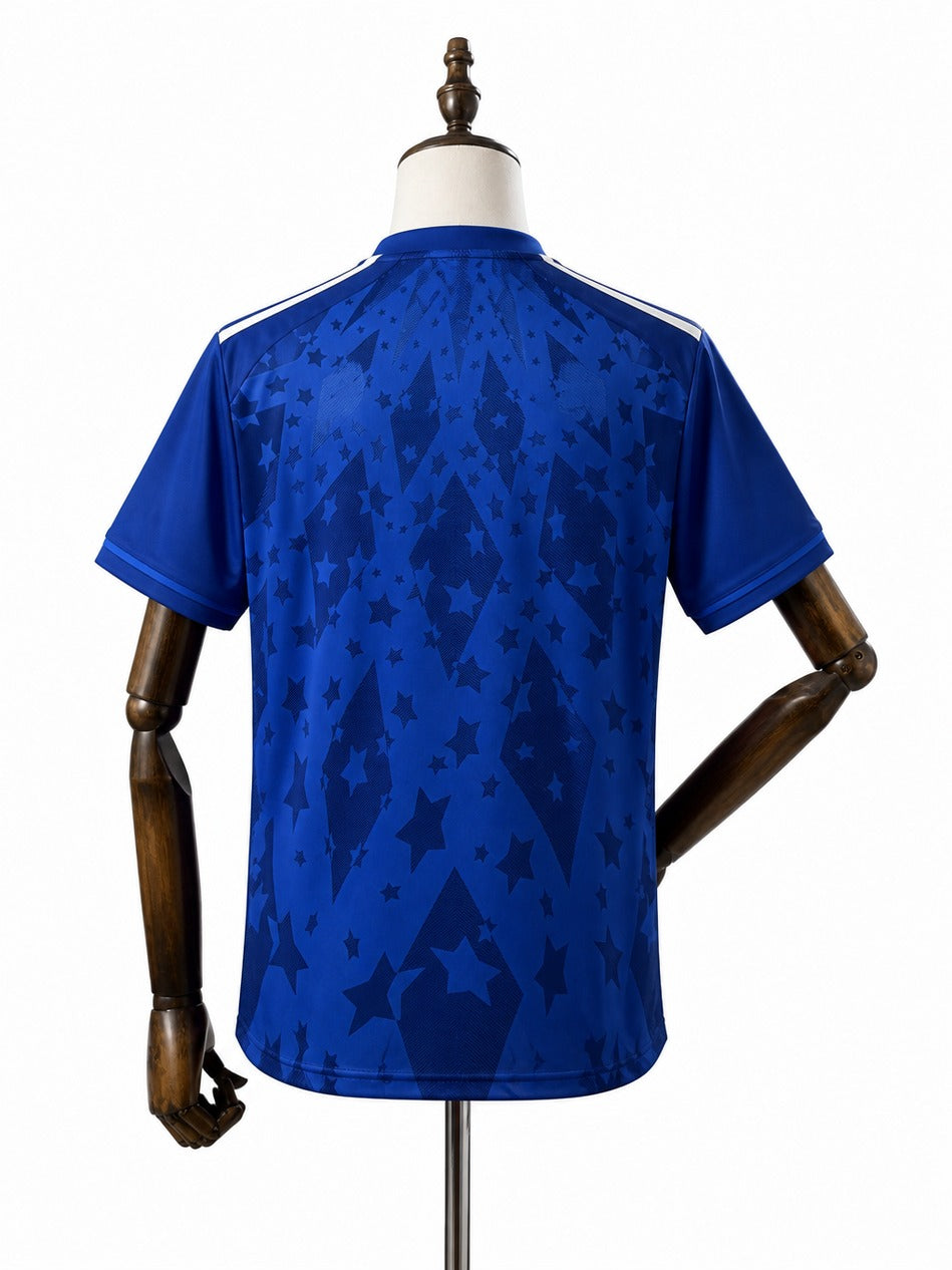 24/25 Cruzeiro Home soccer jersey mannequin view 2 white background Passos Sports