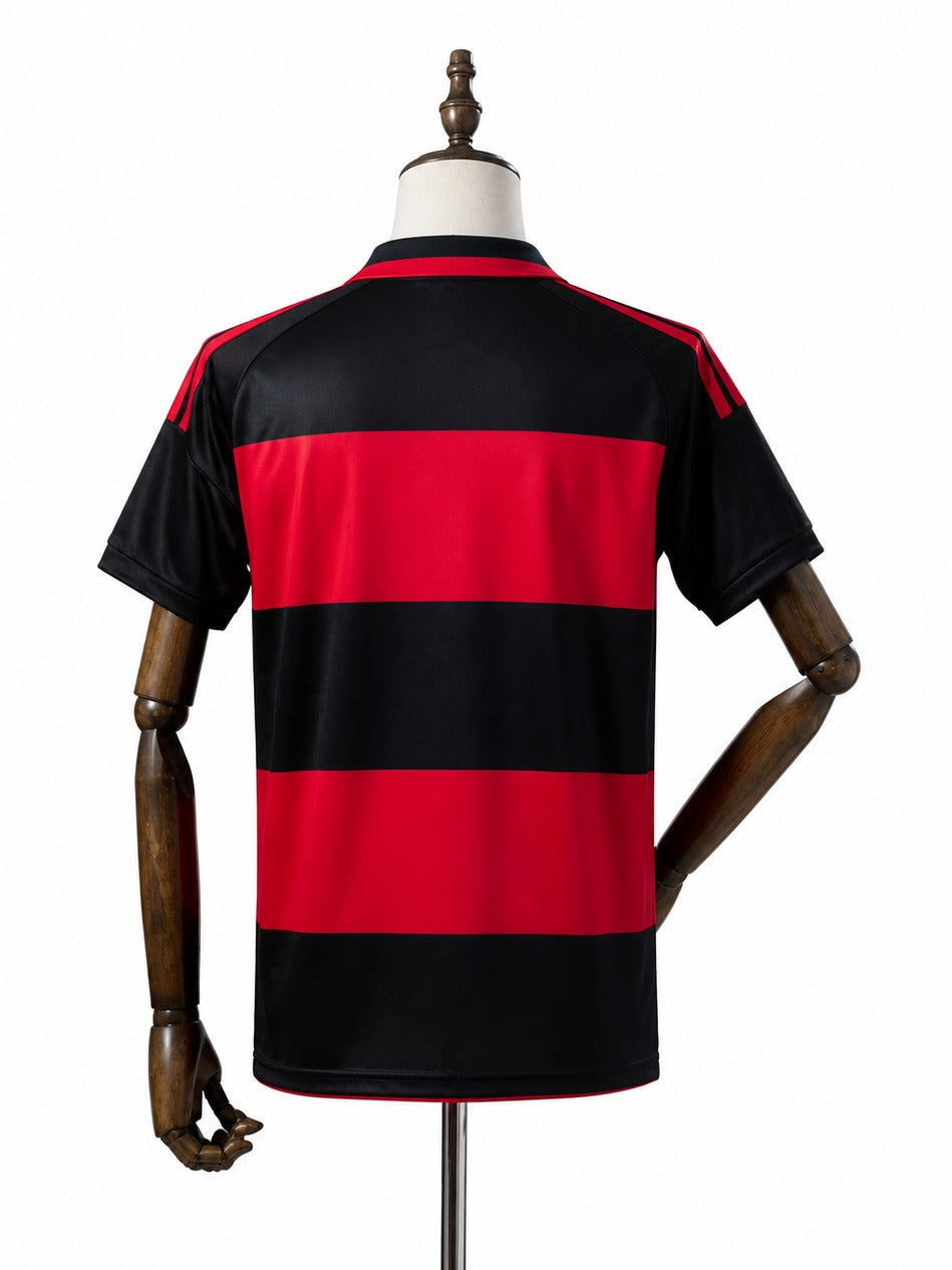 Flamengo 2026/27 Home Soccer Jersey mannequin view 2 white background Passos Sports