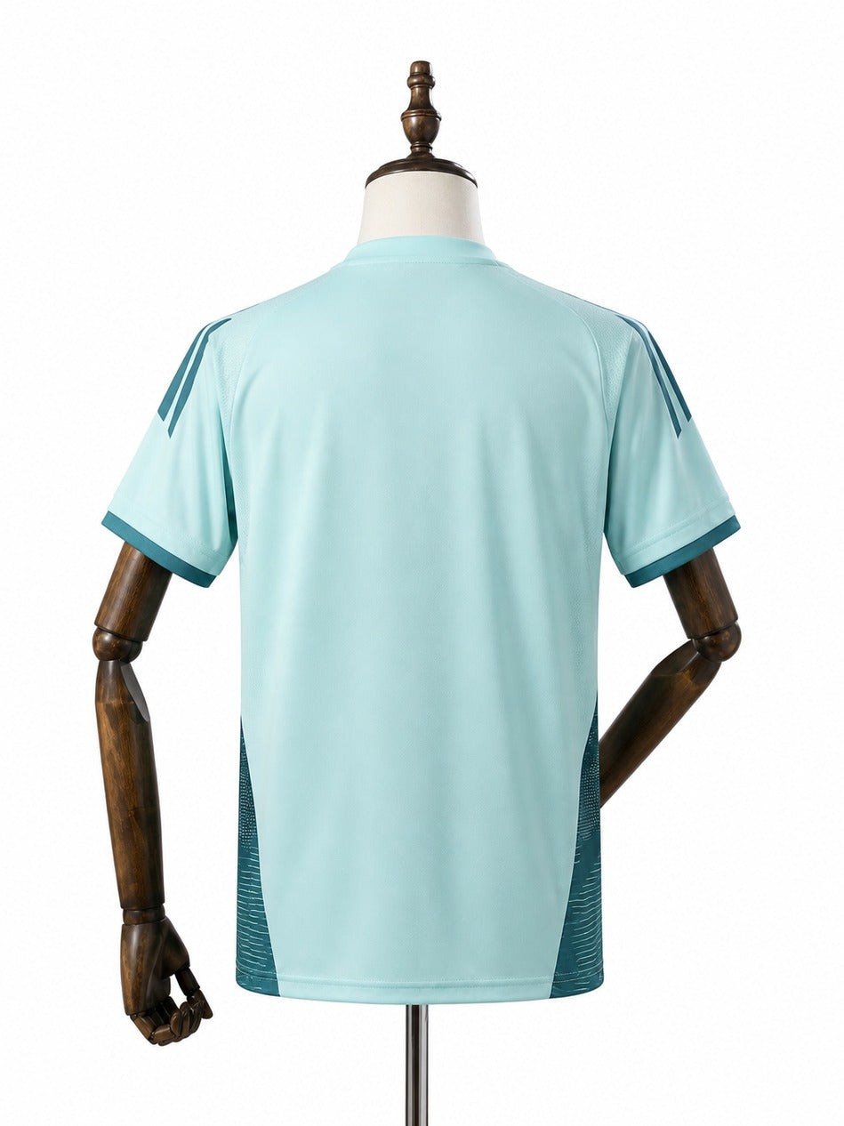 25/26 Cruzeiro training soccer jersey mannequin view 2 white background Passos Sports