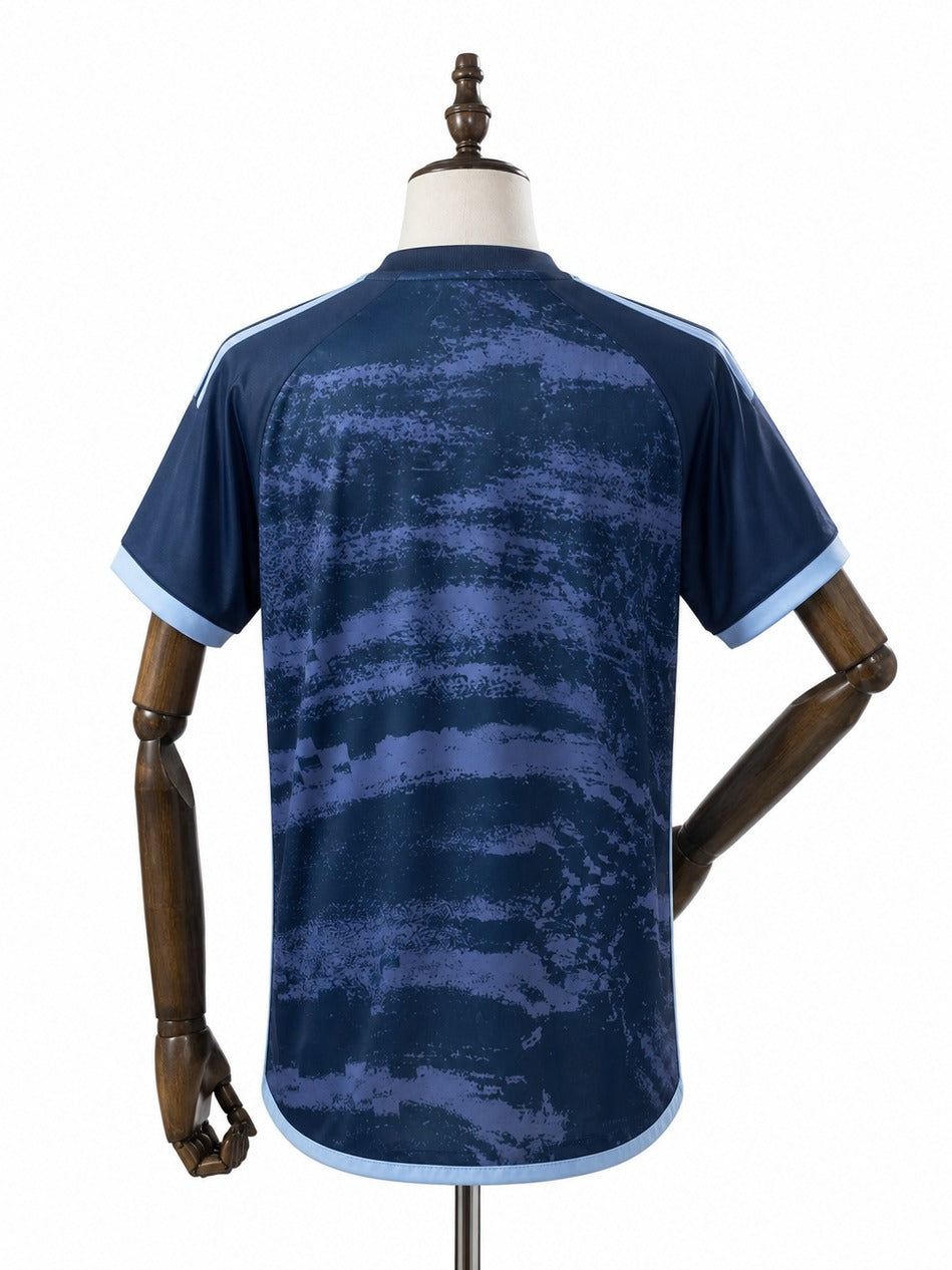 24/25 Cruzeiro third away game Soccer Jersey mannequin view 2 white background Passos Sports