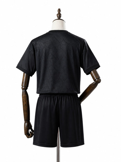 Atlético Mineiro 2025/26 Kids Limited Edition Black Kit – Front