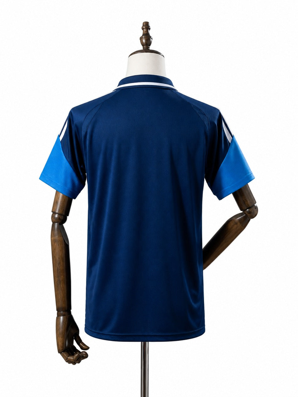 Cruzeiro 2026/27 Training POLO Shirt Blue mannequin view 2 white background Passos Sports