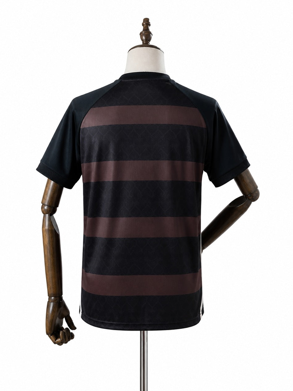 Flamengo 25/26 Black Diamond Edition Jersey mannequin view 2 white background Passos Sports