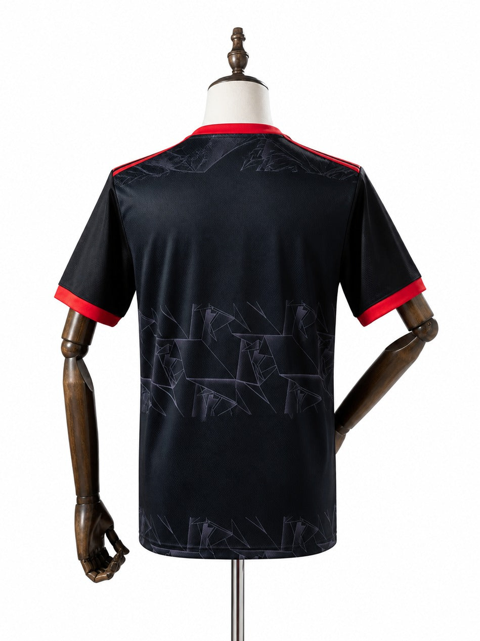 Flamengo 2021/22 Third Away Retro Jersey mannequin view 2 white background Passos Sports