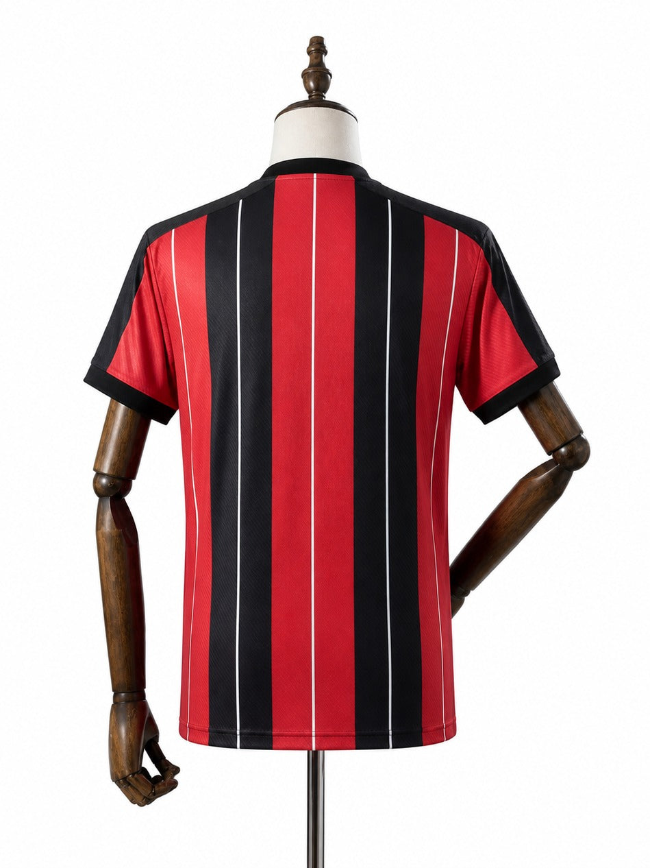 25/26 Corinthians All Sponsors Home Player Version Jersey standard mannequin white background Passos Sports image 2