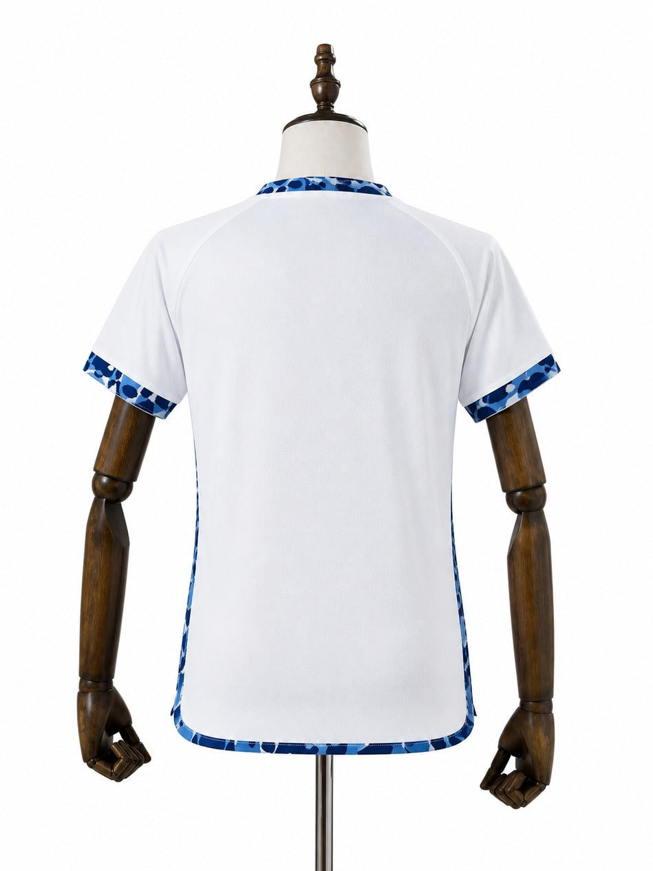 24/25 Cruzeiro Away Women Jersey mannequin view 2 white background Passos Sports