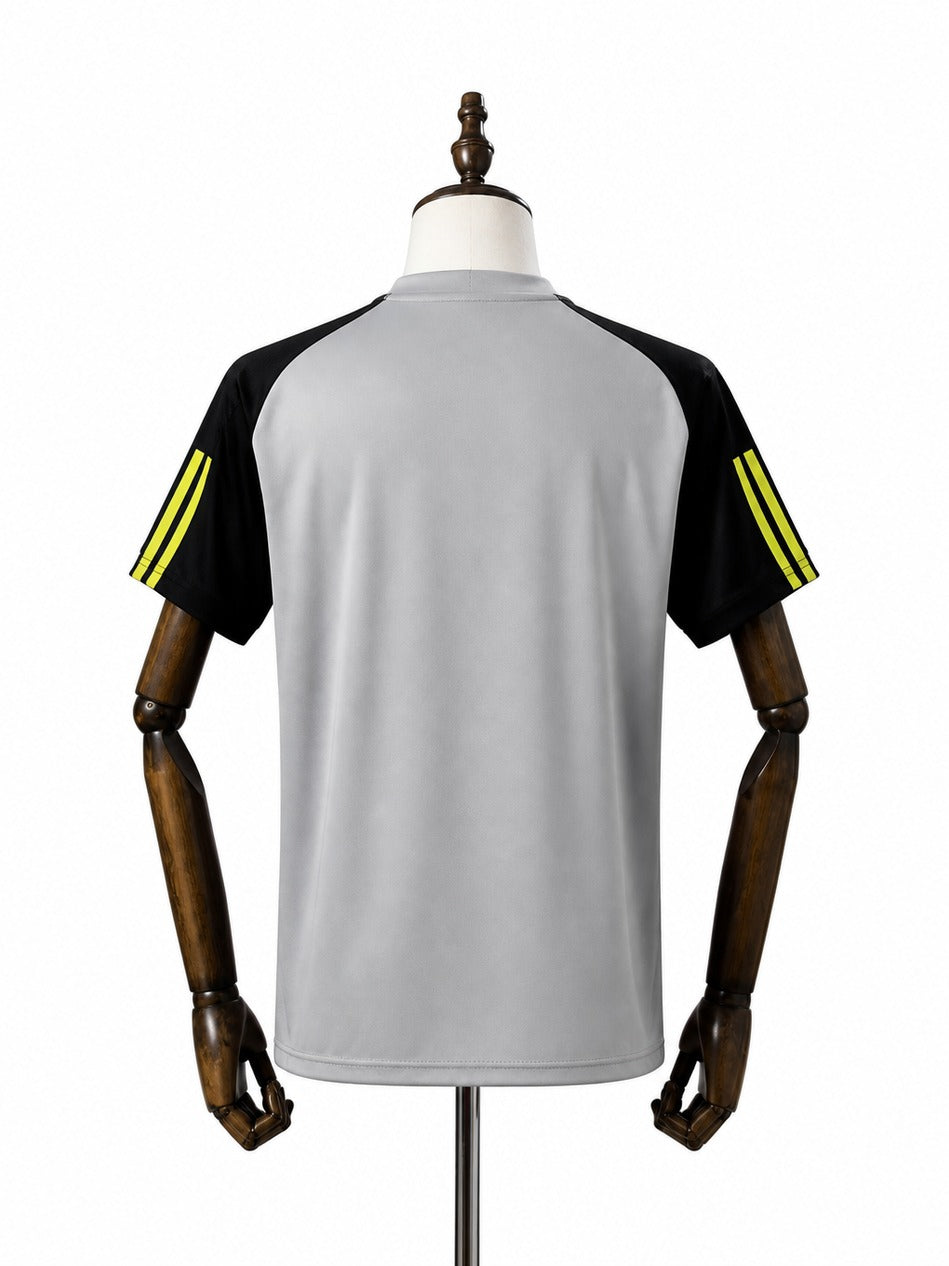 24/25 Flamengo Training Wear Gray jersey mannequin view 2 white background Passos Sports