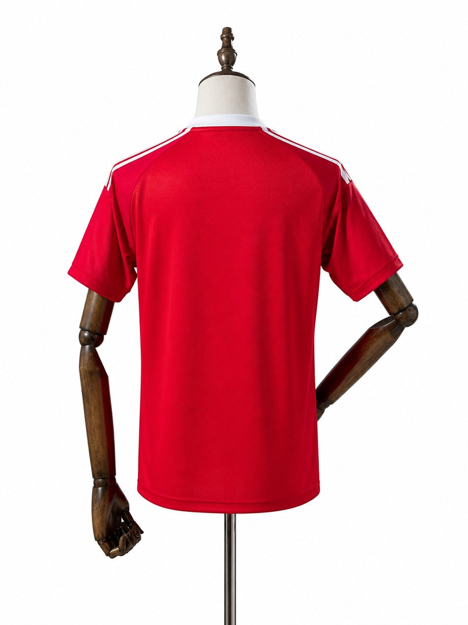 Flamengo 25/26 Special Edition Red Jersey mannequin view 2 white background Passos Sports