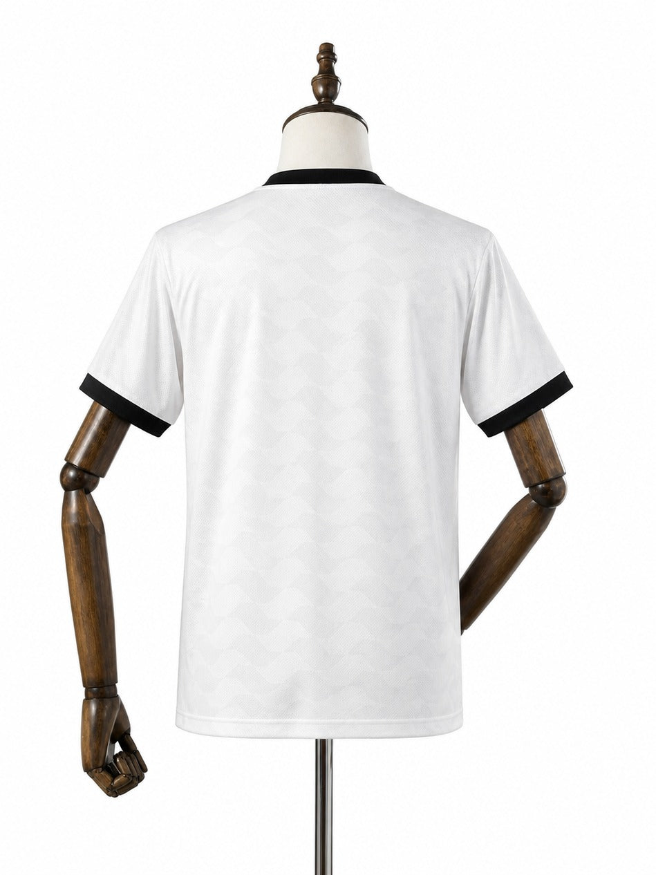 12/13 Corinthians Home Retro Soccer Jersey standard mannequin white background Passos Sports image 2