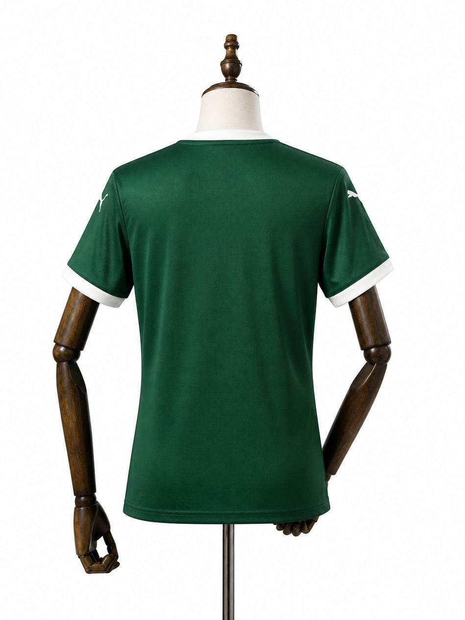 25/26 Palmeiras Home Green Women Soccer Jersey mannequin view 2 white background Passos Sports