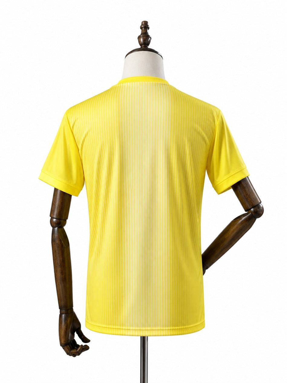 25/26 Corinthians Yellow Goalkeeper Jersey standard mannequin white background Passos Sports image 2