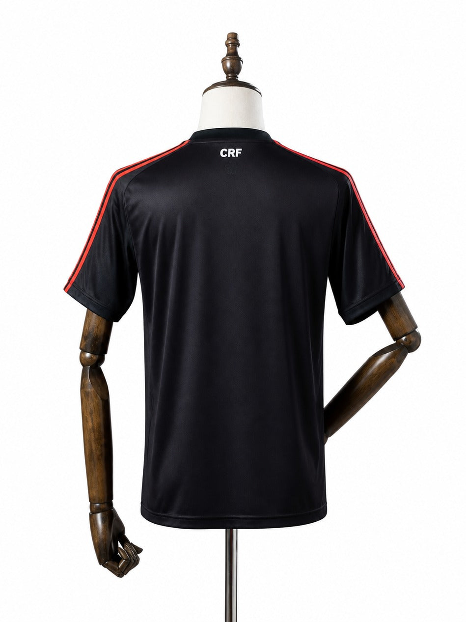 13/14 Flamengo Third Away Retro Soccer Jersey mannequin view 2 white background Passos Sports