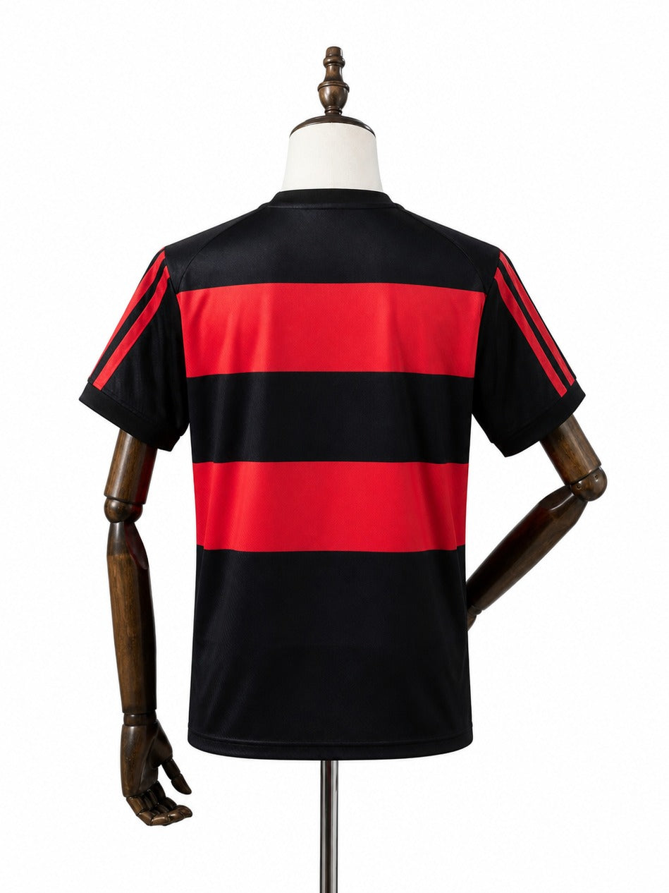 Flamengo 26/27 Home Baby Jersey mannequin view 2 white background Passos Sports