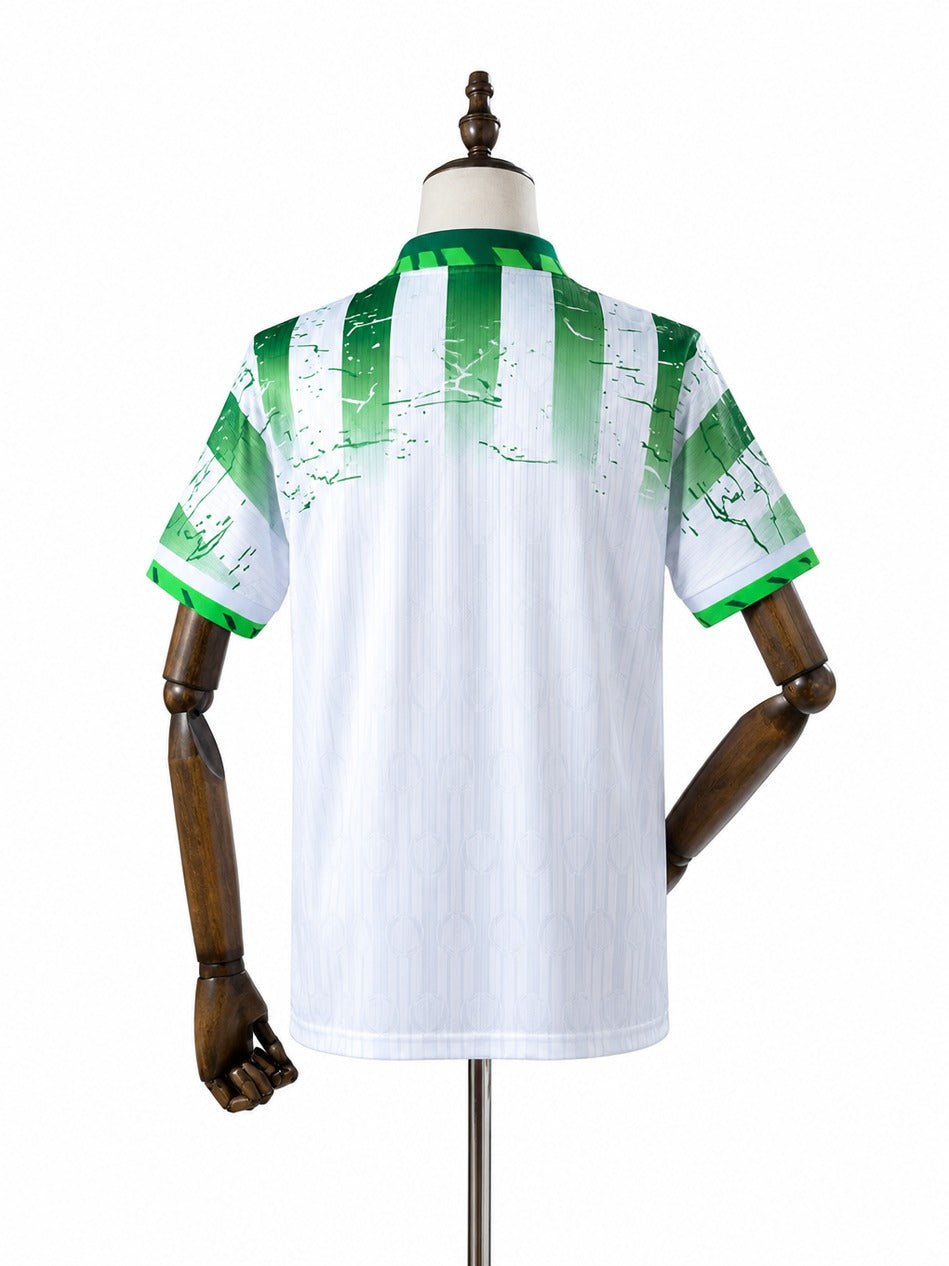 Palmeiras 1996 Away Retro Jersey mannequin view 2 white background Passos Sports