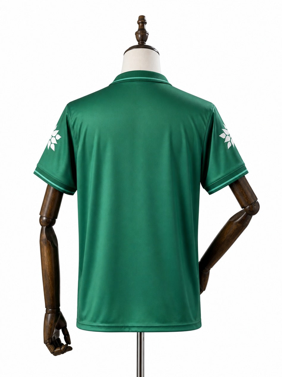 97/98 Palmeiras Home Retro Soccer Jersey mannequin view 2 white background Passos Sports