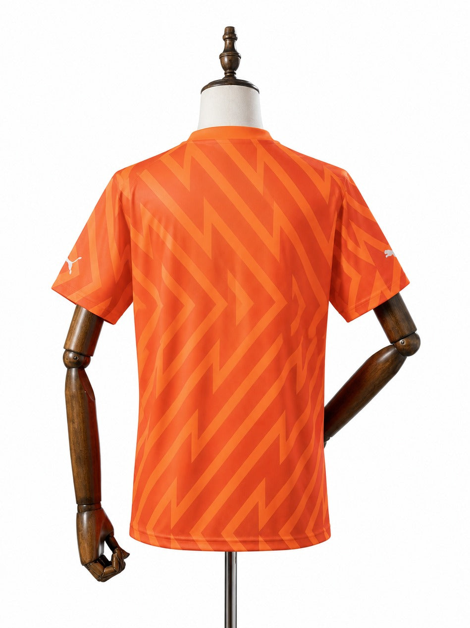 24/25 Palmeiras Goalkeeper Soccer Jersey mannequin view 2 white background Passos Sports