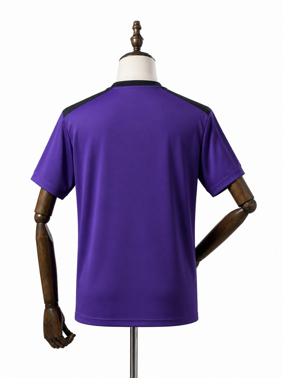 25/26 Corinthians training purple soccer jersey standard mannequin white background Passos Sports image 2