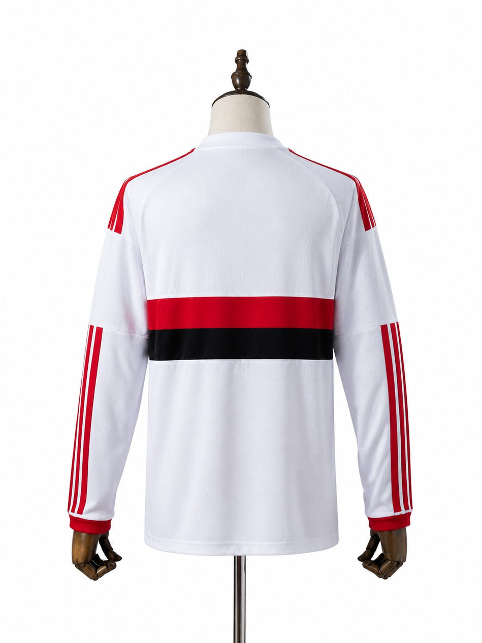 Flamengo 26/27 Away Long Sleeve Jersey mannequin view 2 white background Passos Sports