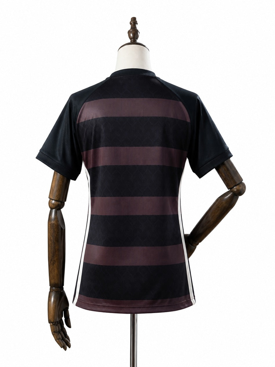 Flamengo 25/26 Women’s Black Diamond Edition Jersey mannequin view 2 white background Passos Sports