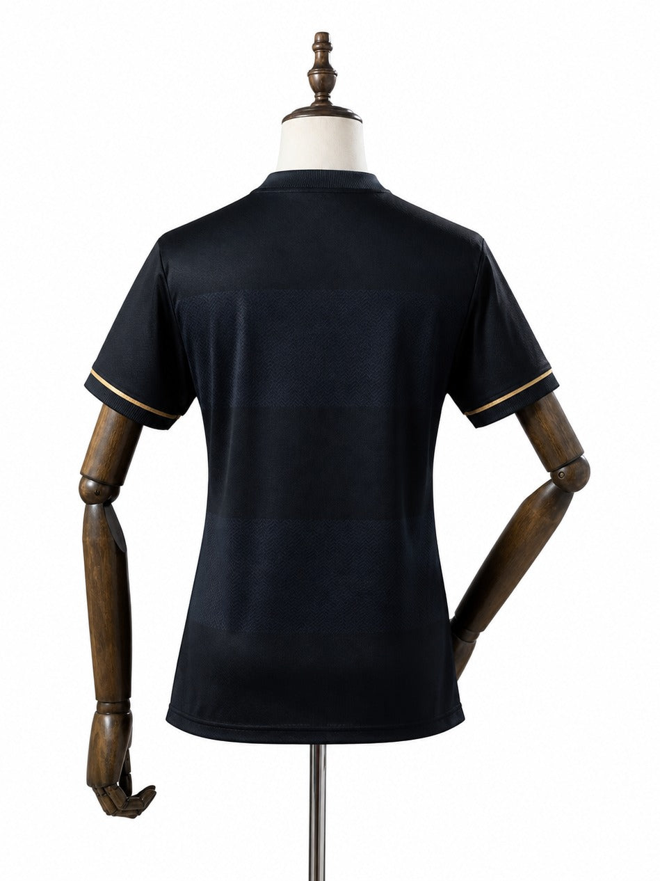 Flamengo 25/26 Women’s Special Edition Black Jersey mannequin view 2 white background Passos Sports