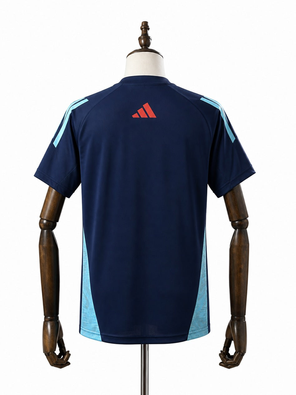 25/26 Flamengo training suit soccer jersey mannequin view 2 white background Passos Sports