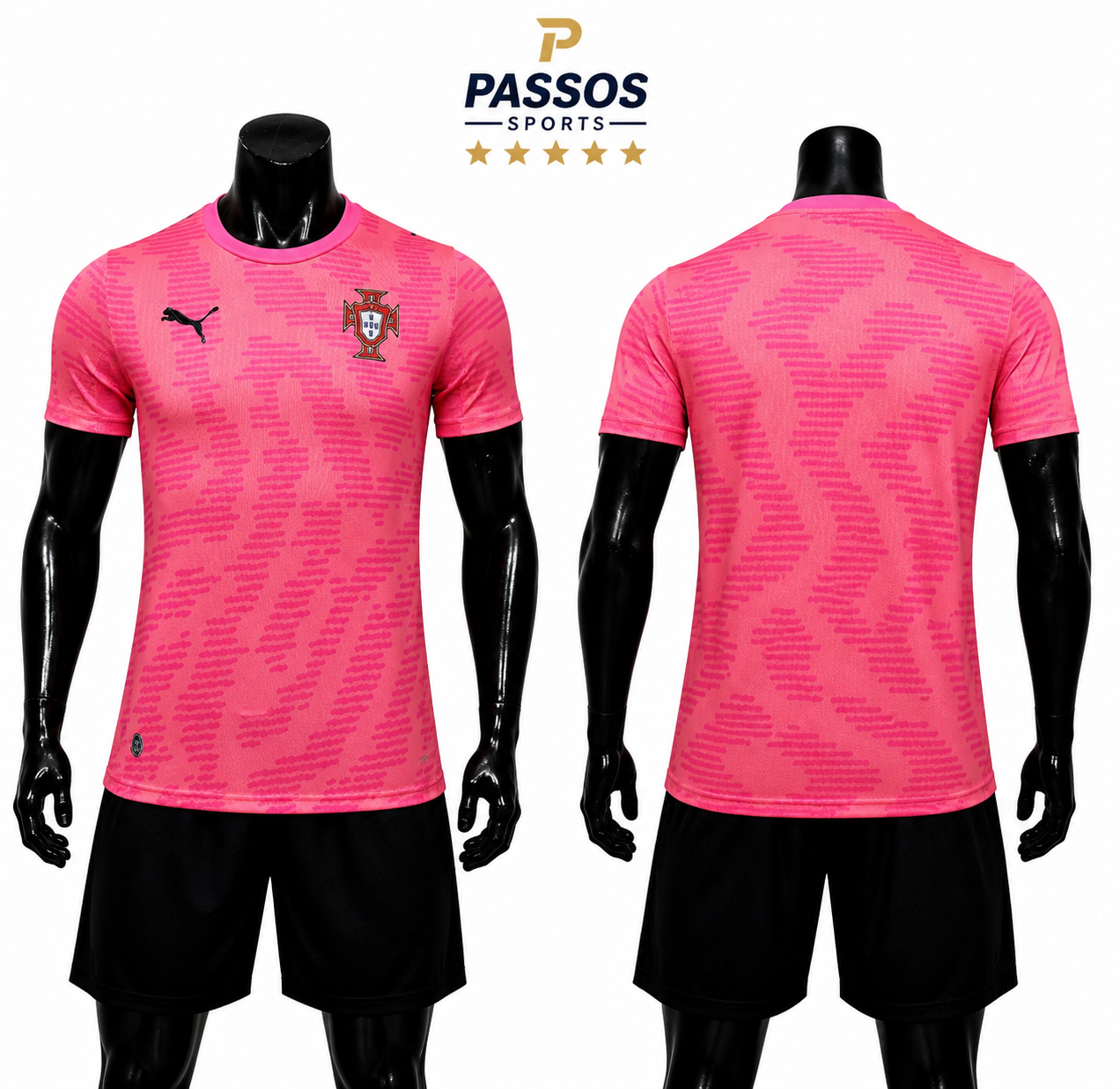 Camisa Seleção Portugal Rosa 2026