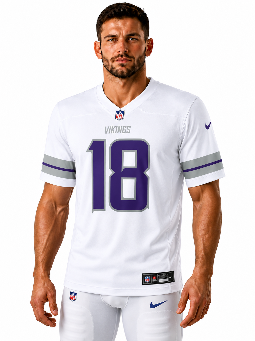 Camisa Minnesota Vikings Away (Visitante) NFL