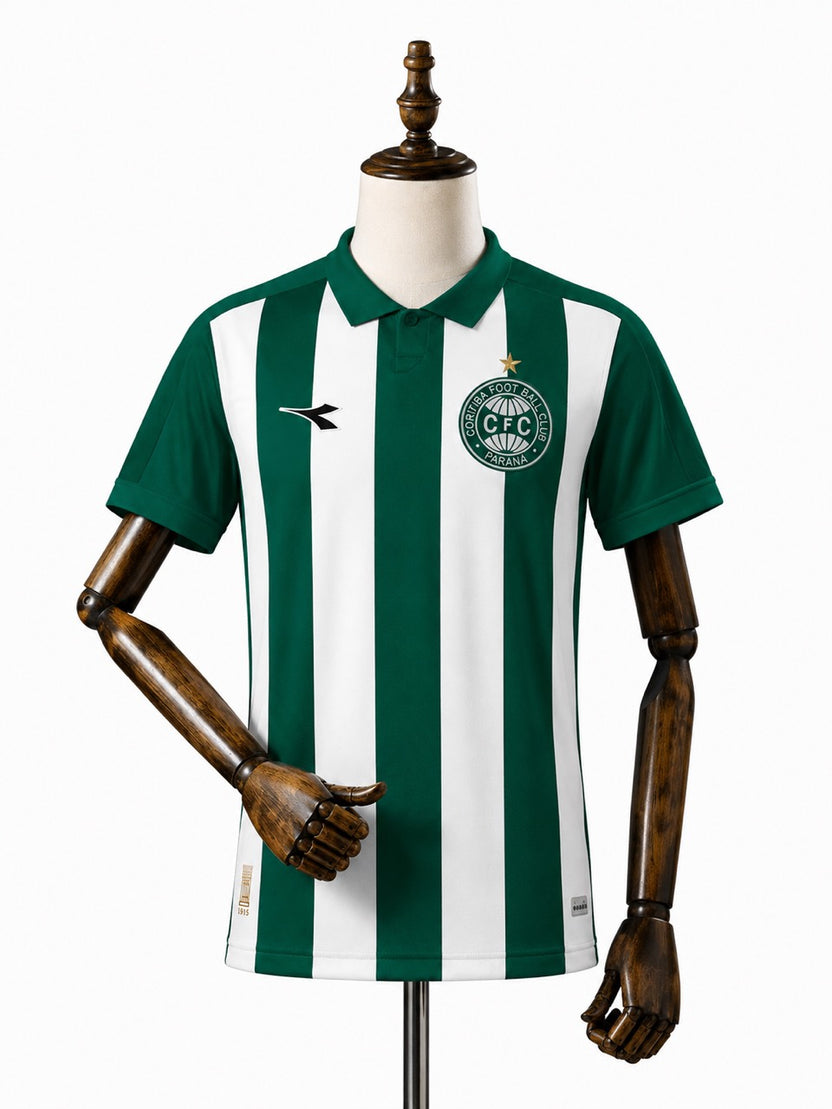 Coritiba Sem Patch Soccer Jersey 2026/2027 – Home – Men's