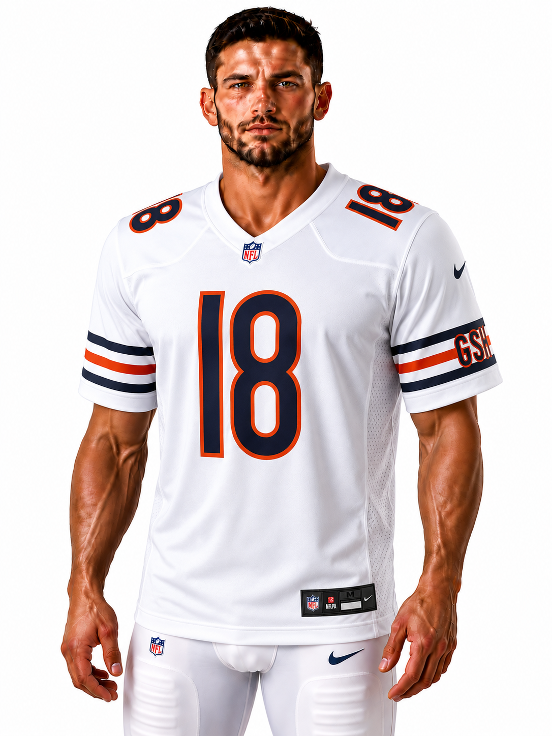 Camisa Chicago Bears Away (Visitante) NFL
