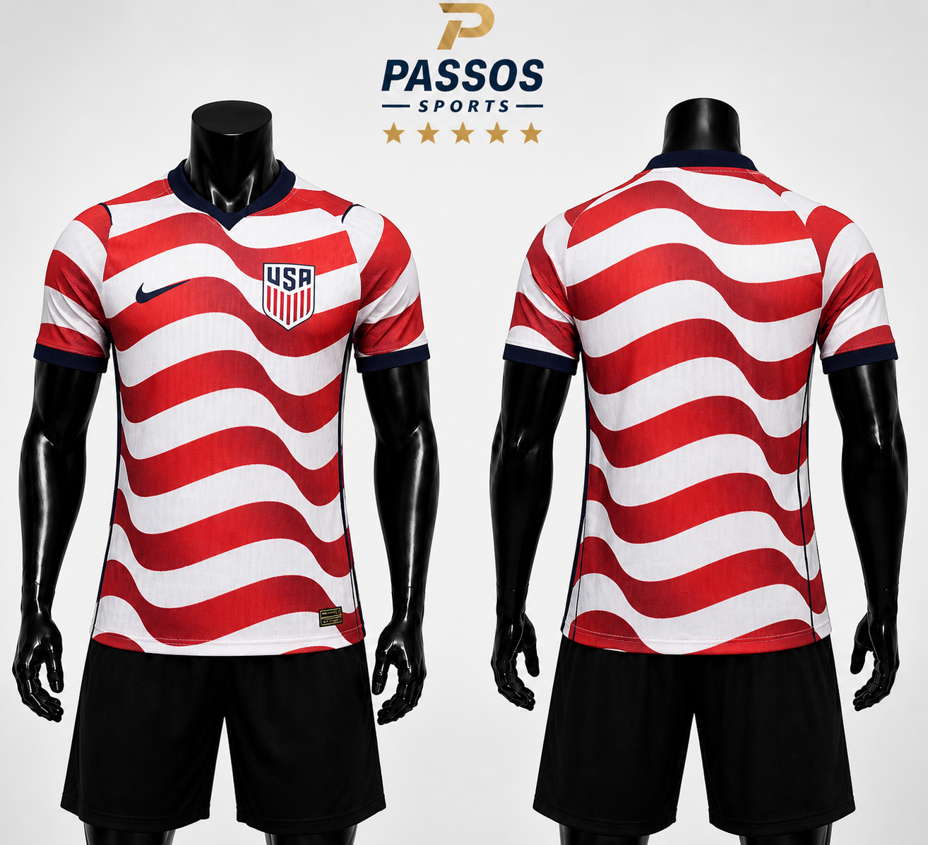 Camisa Seleção USA Vermelha 2026