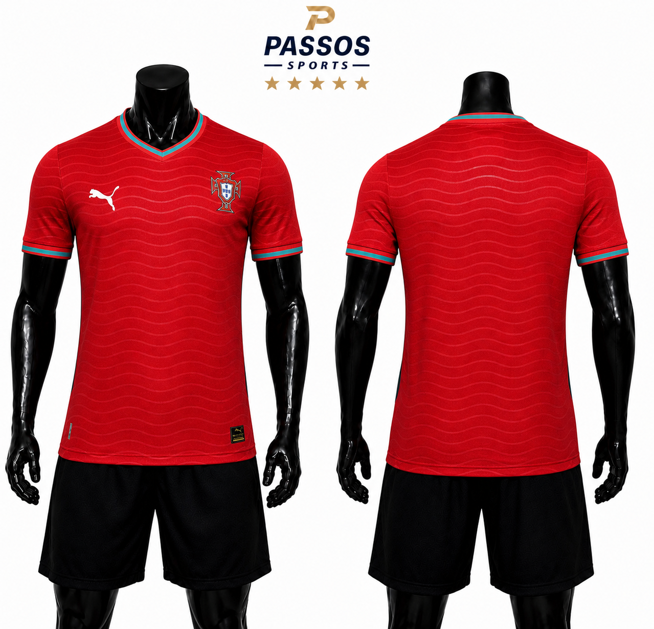 Camisa Seleção Portugal Vermelha 2026