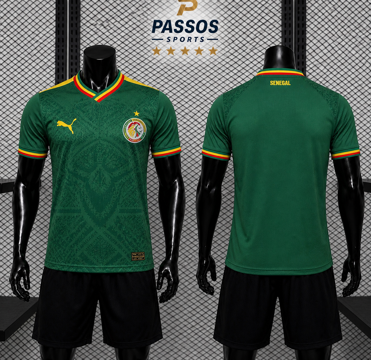 Camisa Seleção Senegal Verde 2026
