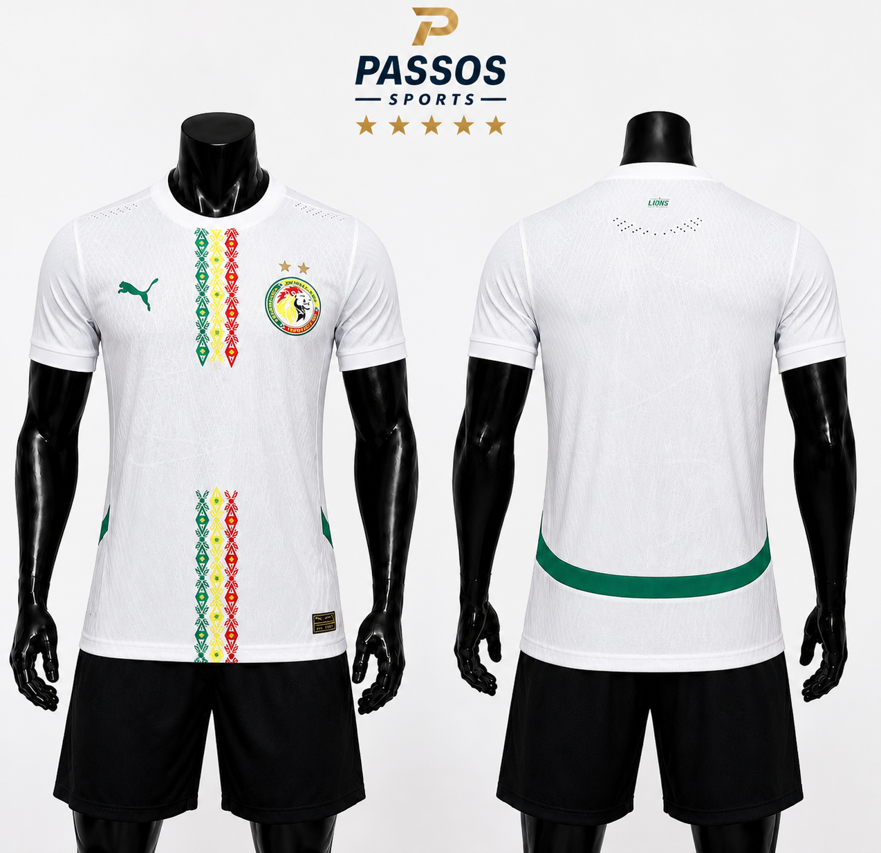 Camisa Seleção Senegal Branca 2026