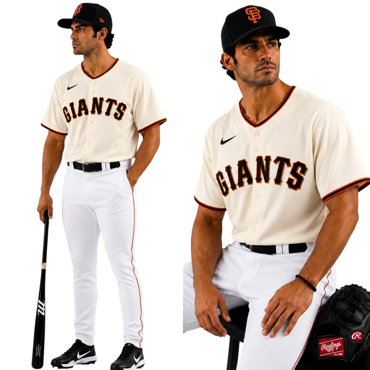 San Francisco Giants MLB – Camisa Oficial Primeira (Home)