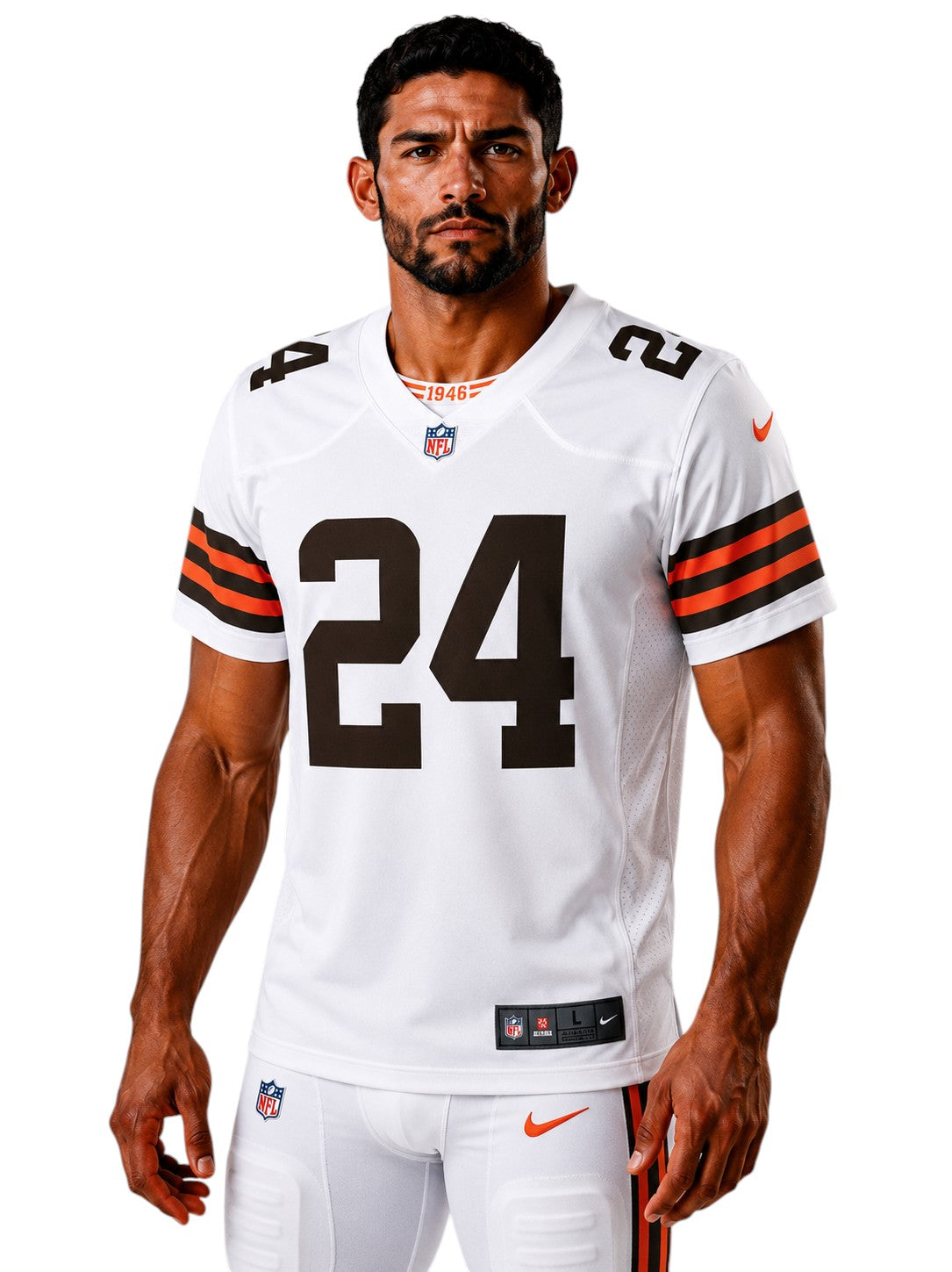 Camisa Cleveland Browns Away (Visitante) NFL